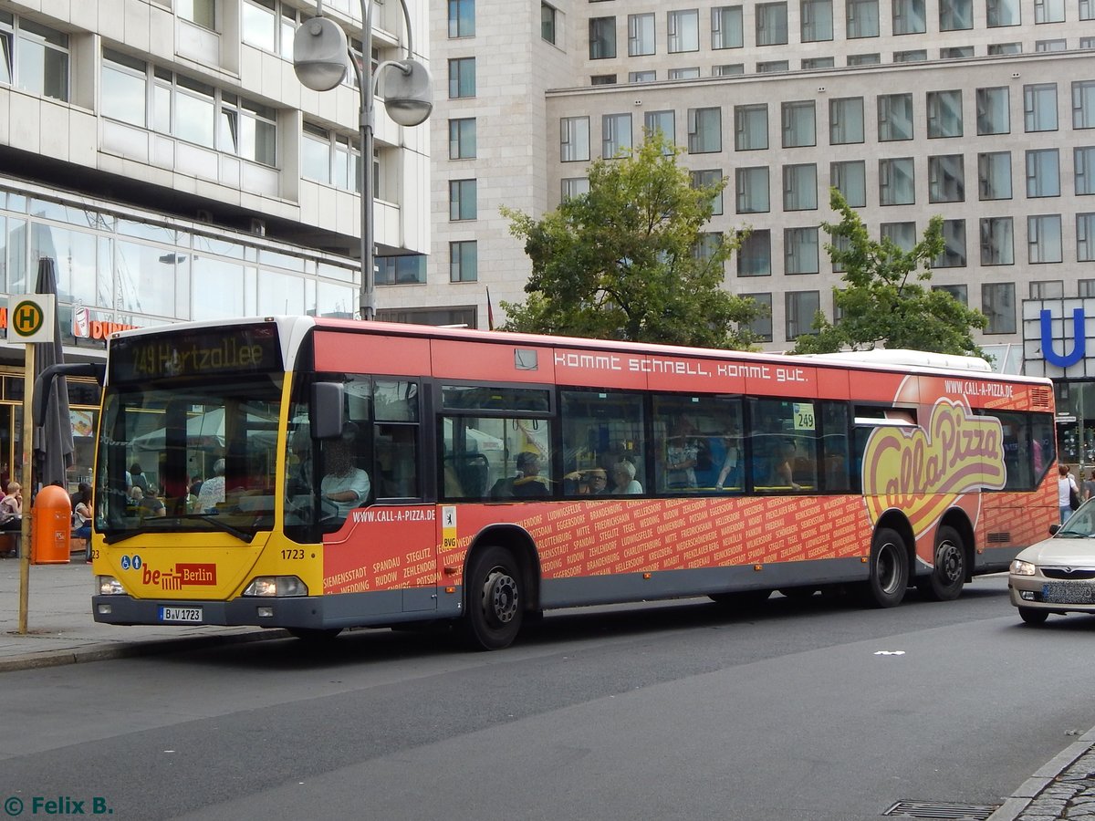 Mercedes Citaro I der BVG in Berlin am 24.08.2015