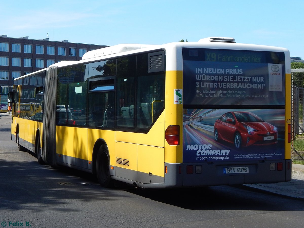 Mercedes Citaro I der BVG in Berlin am 07.06.2016