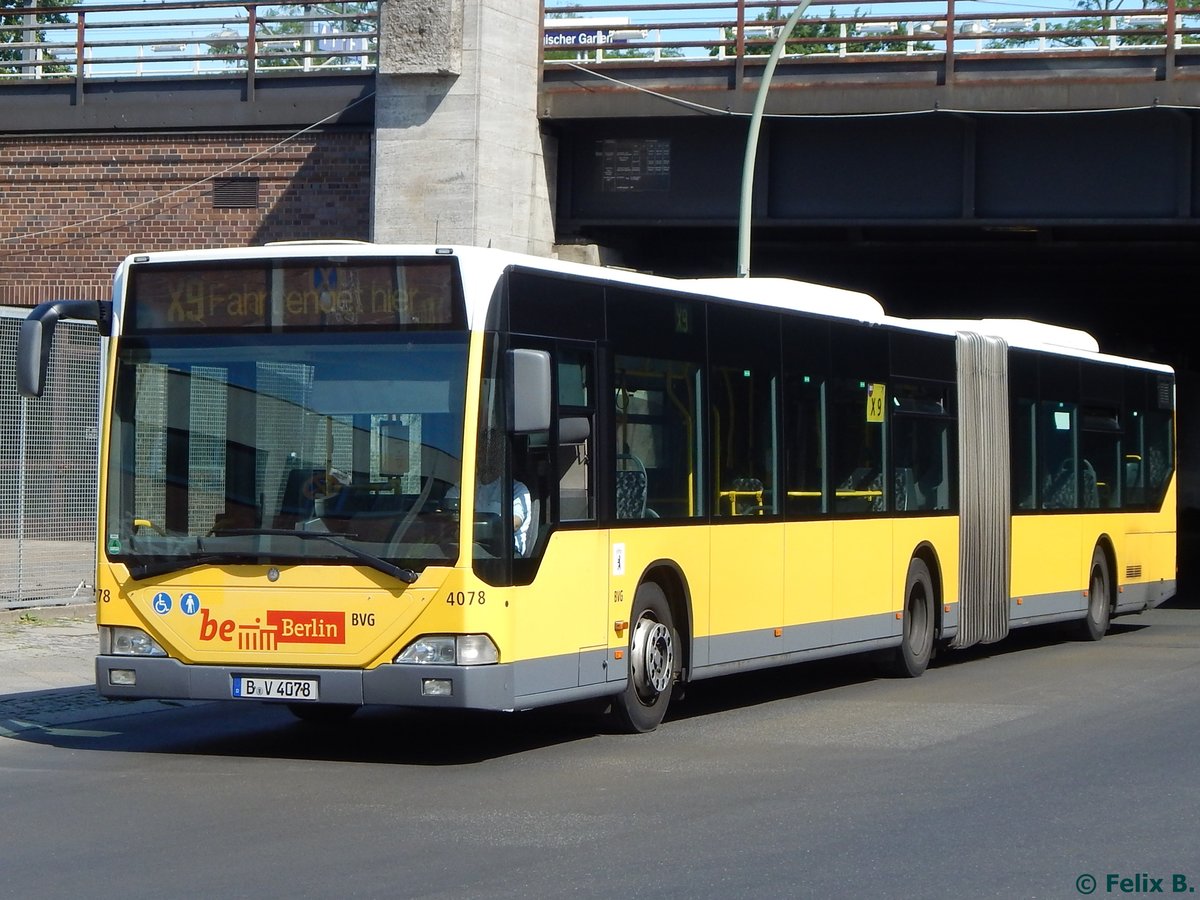 Mercedes Citaro I der BVG in Berlin am 07.06.2016