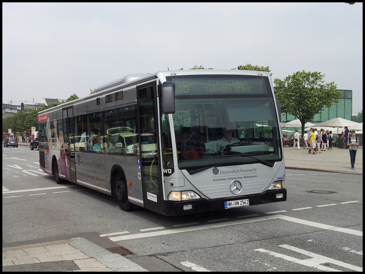 Mercedes Citaro I der Hamburger Hochbahn AG in Hamburg am 25.07.2013