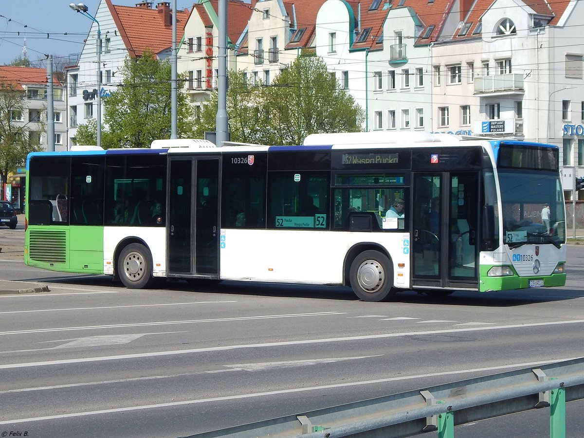 Mercedes Citaro I von PKS Szczecin aus Polen in Stettin am 18.04.2018