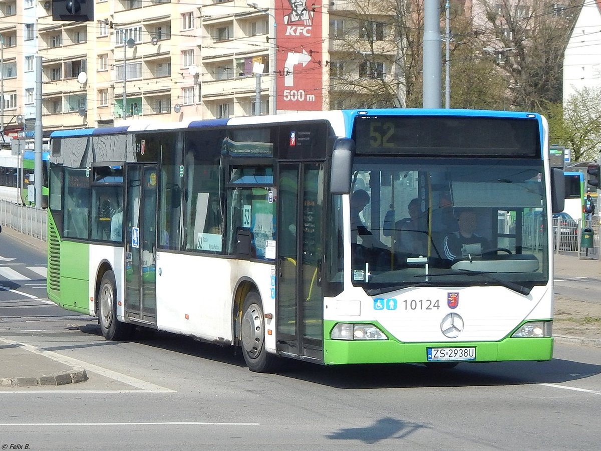 Mercedes Citaro I von PKS Szczecin aus Polen in Stettin am 18.04.2018