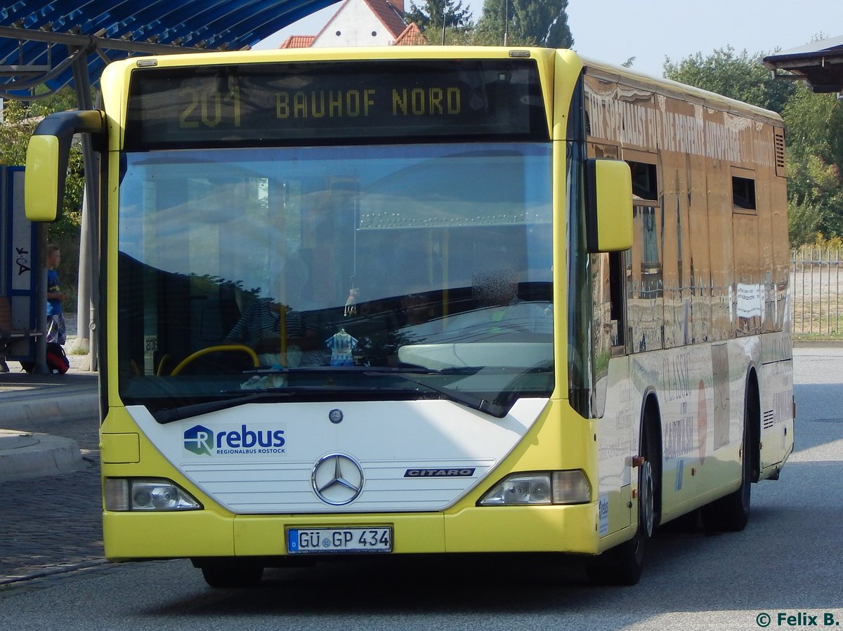 Mercedes Citaro I von Regionalbus Rostock in Güstrow am 13.09.2016