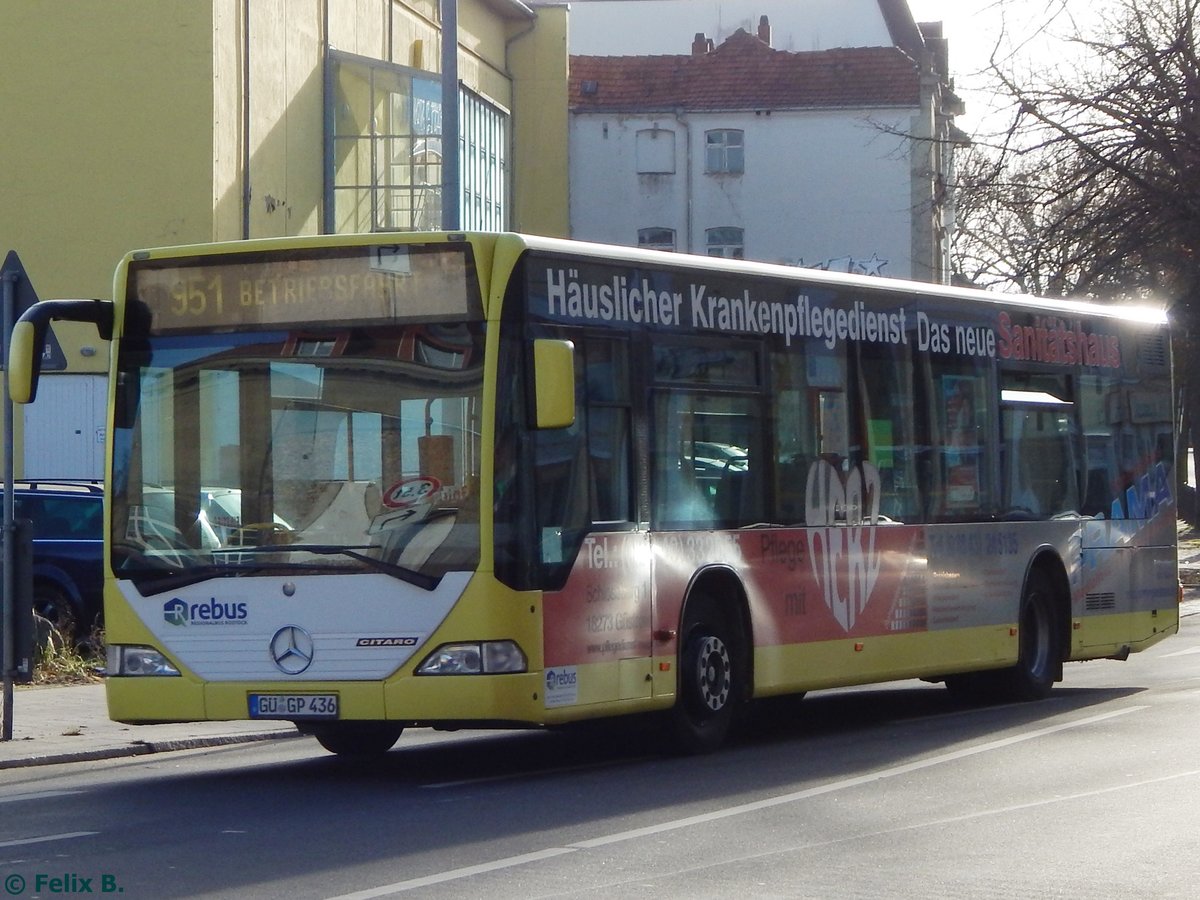 Mercedes Citaro I von Regionalbus Rostock in Güstrow am 24.11.2016