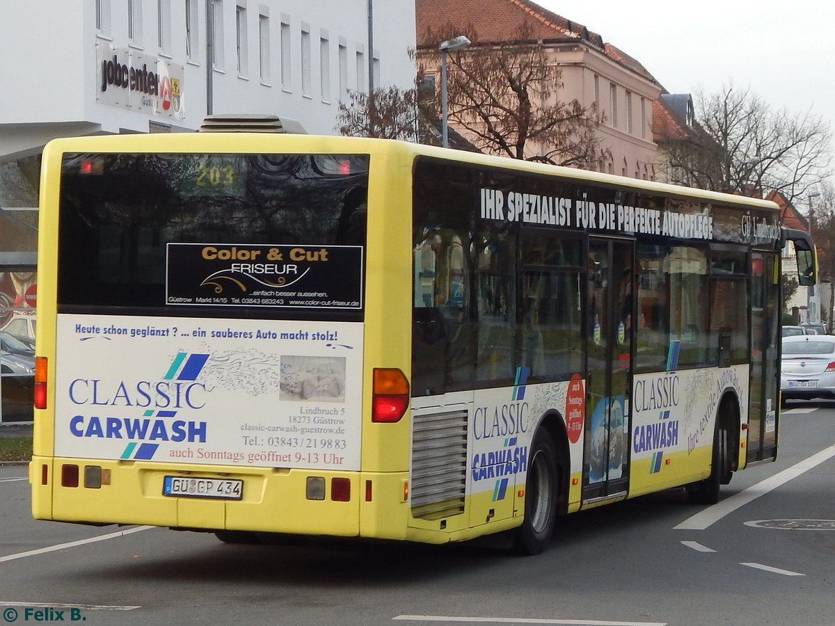 Mercedes Citaro I von Regionalbus Rostock in Güstrow am 23.11.2016