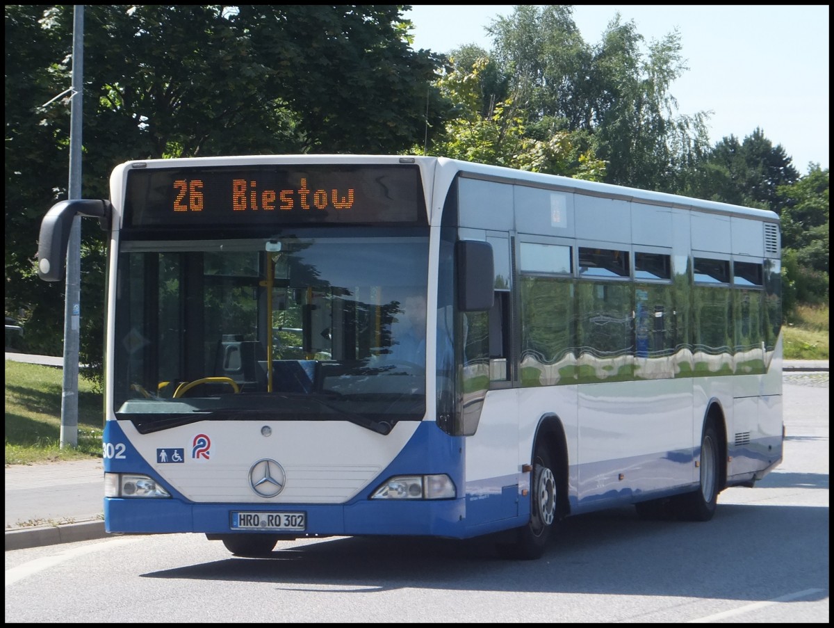 Mercedes Citaro I der Rostocker Straßenbahn AG in Rostock am 08.07.2013