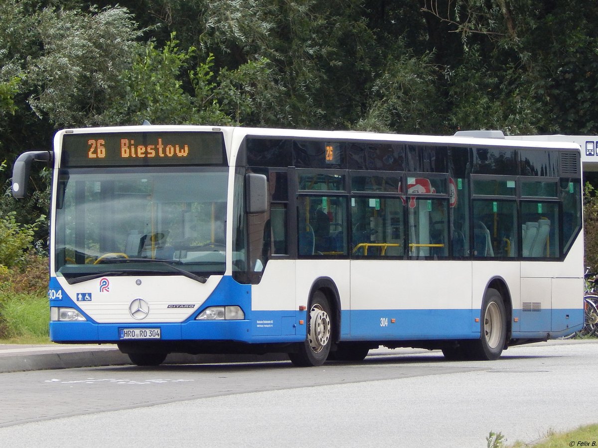 Mercedes Citaro I der Rostocker Straßenbahn AG in Rostock am 07.09.2017