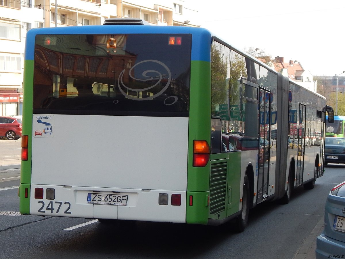 Mercedes Citaro I der SPAD in Stettin am 18.04.2018