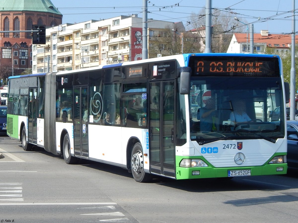 Mercedes Citaro I der SPAD in Stettin am 18.04.2018