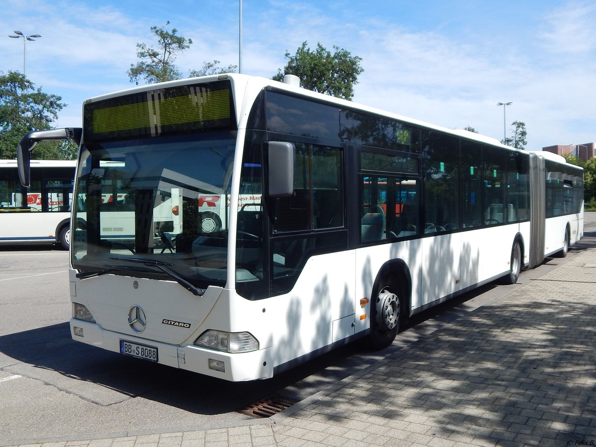 Mercedes Citaro I von Süsser aus Deutschland (exex Städtischer Verkehrsbetrieb Esslingen, ex GR Omnibus) in Sindelfingen am 21.06.2018