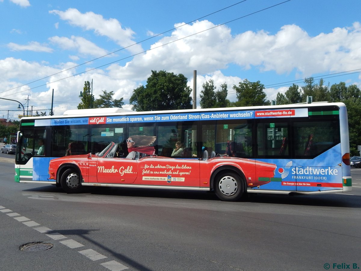 Mercedes Citaro I Ü der Barnimer Busgesellschaft in Eberswalde am 09.06.2016