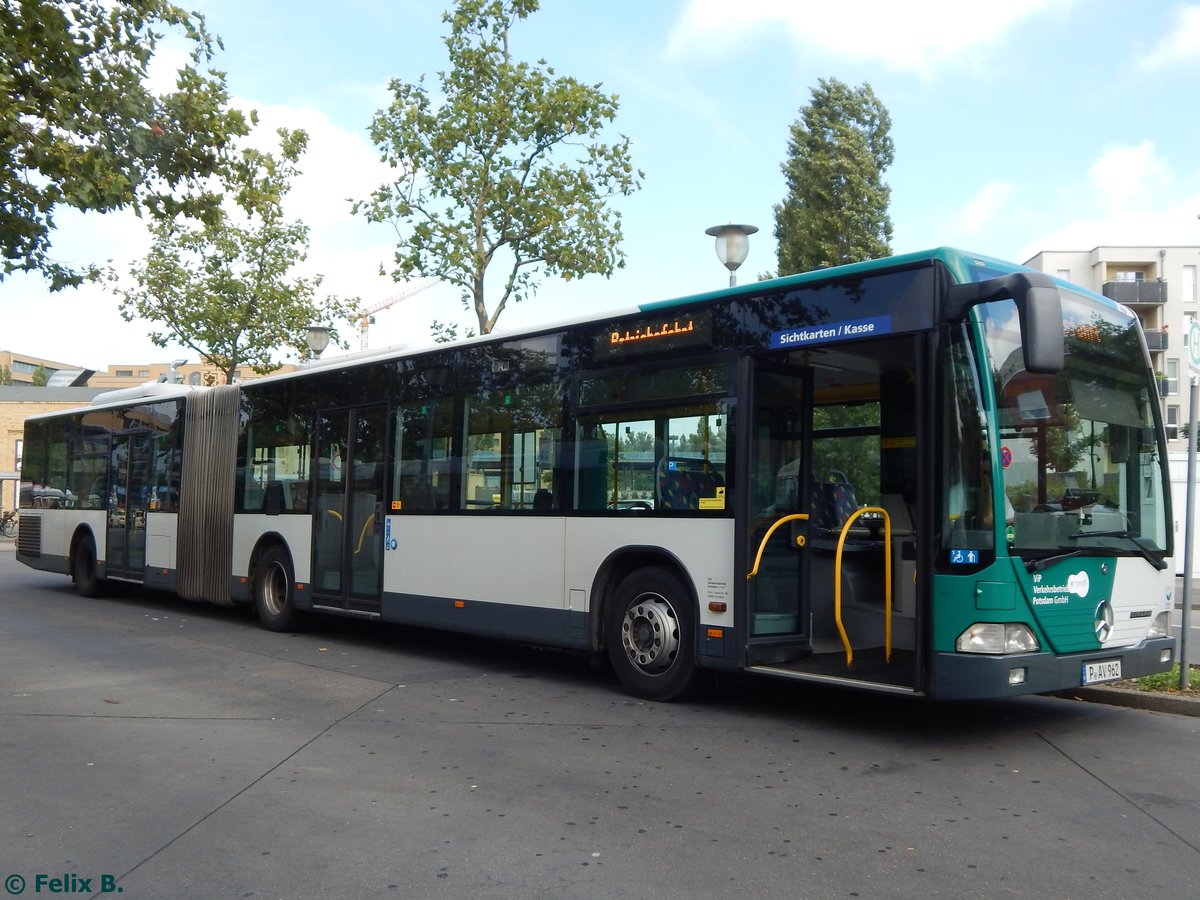 Mercedes Citaro I vom Verkehrsbetrieb Potsdam in Potsdam am 24.08.2015