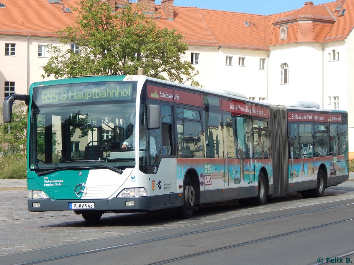 Mercedes Citaro I vom Verkehrsbetrieb Potsdam in Potsdam am 24.08.2015