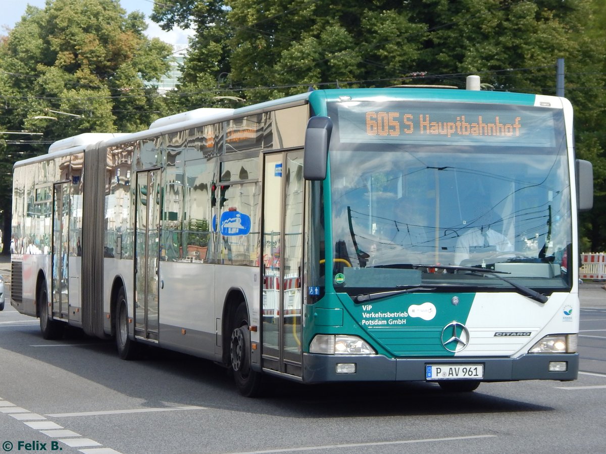 Mercedes Citaro I vom Verkehrsbetrieb Potsdam in Potsdam am 24.08.2015
