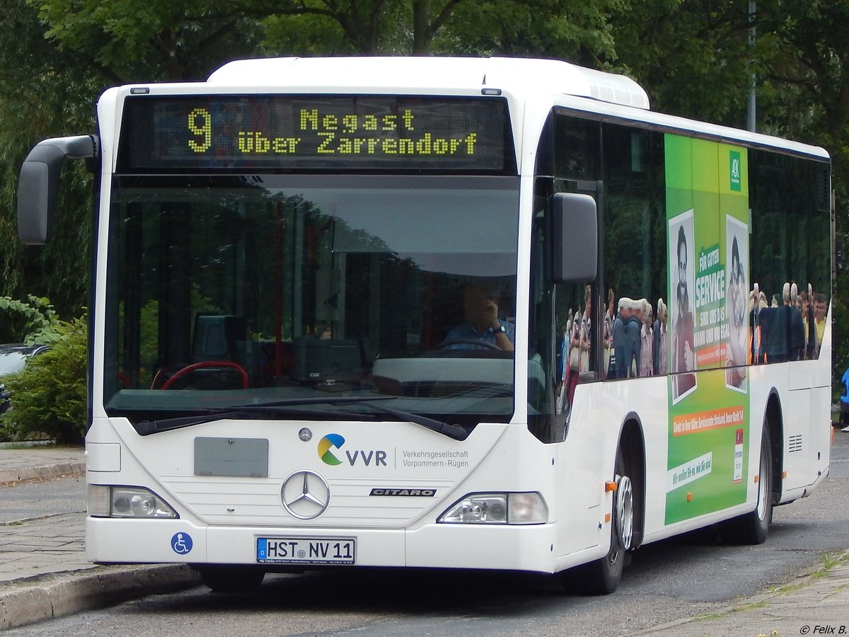 Mercedes Citaro I der VVR in Stralsund am 21.07.2017
