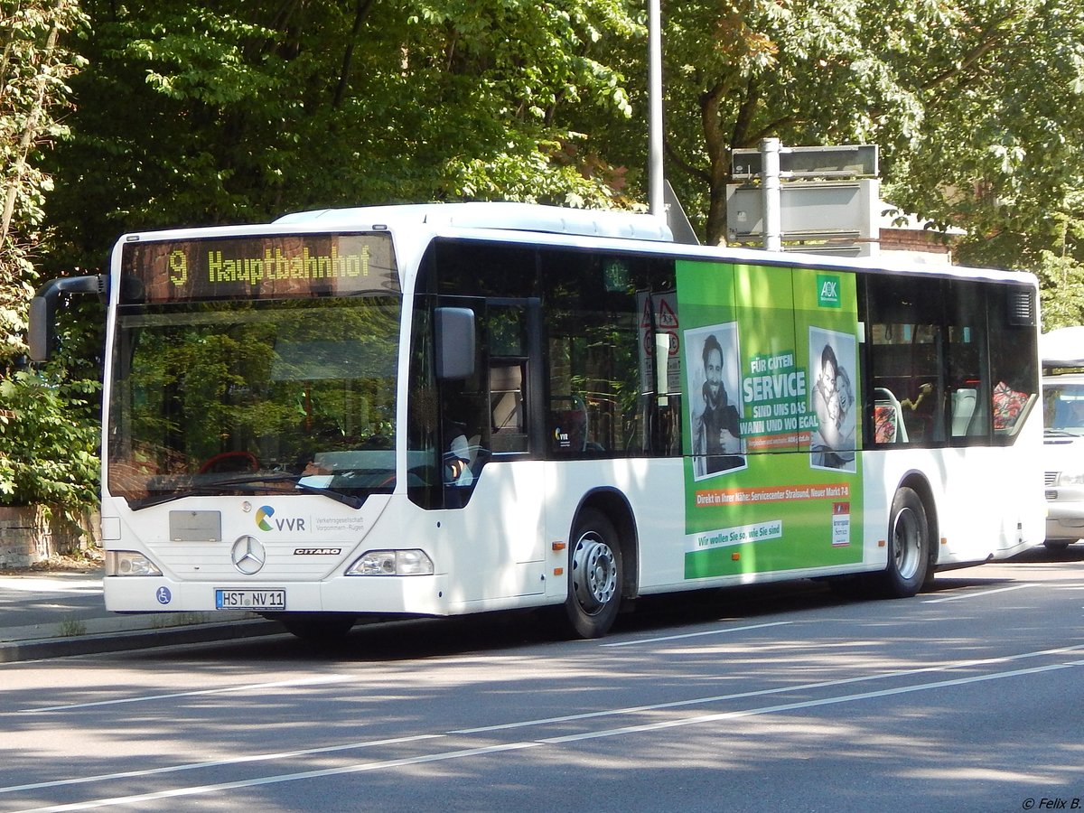 Mercedes Citaro I der VVR in Stralsund am 21.07.2017