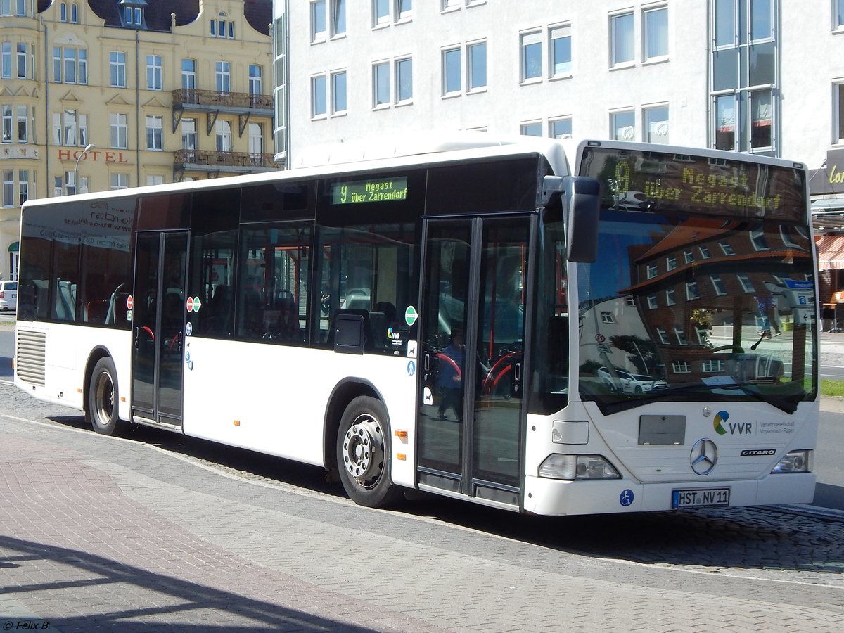 Mercedes Citaro I der VVR in Stralsund am 21.07.2017