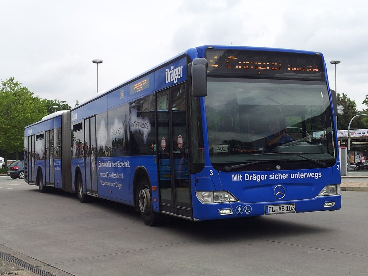 Mercedes Citaro II von Aktivbus Flensburg in Flensburg am 15.07.2014