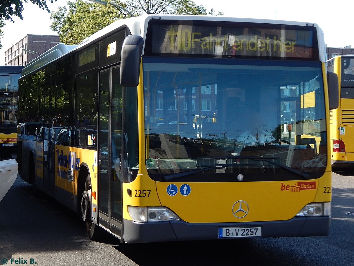 Mercedes Citaro II der BVG in Berlin am 07.06.2016