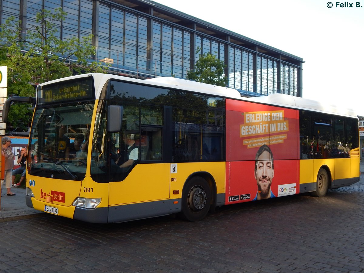 Mercedes Citaro II der BVG in Berlin am 07.06.2016