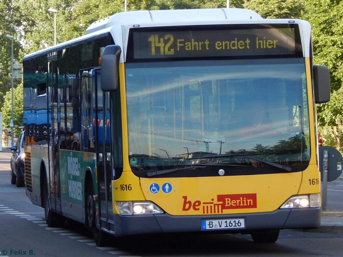 Mercedes Citaro II der BVG in Berlin am 07.06.2016