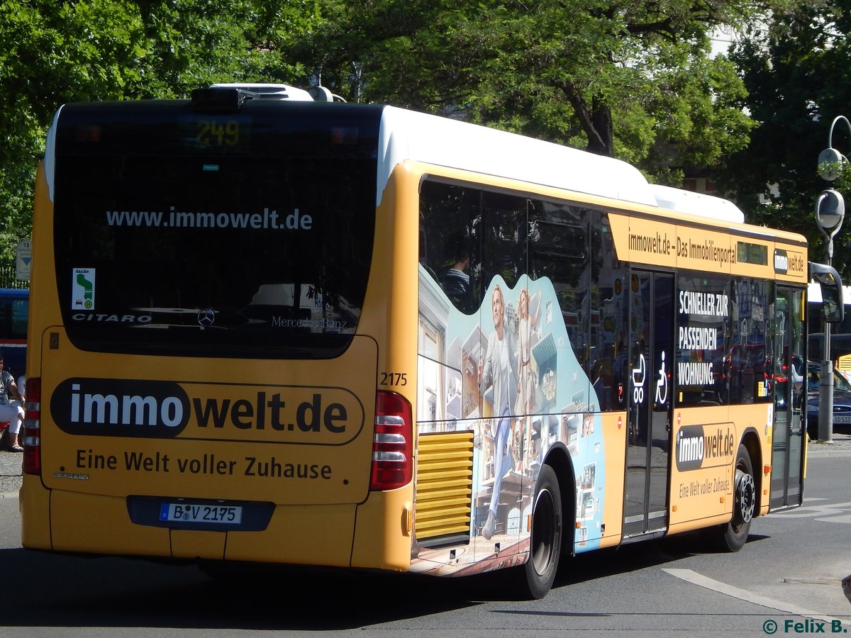 Mercedes Citaro II der BVG in Berlin am 07.06.2016