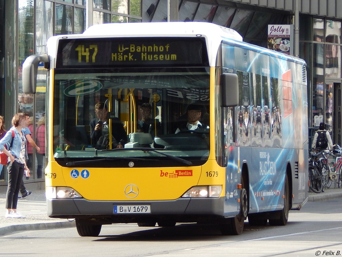 Mercedes Citaro II der BVG in Berlin am 10.06.2016