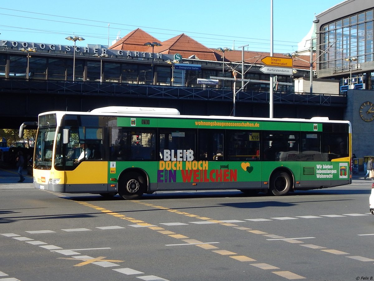 Mercedes Citaro II der BVG in Berlin am 31.10.2018