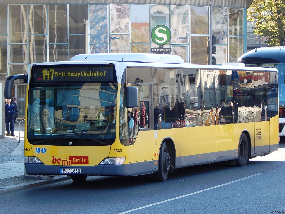 Mercedes Citaro II der BVG in Berlin am 31.10.2018