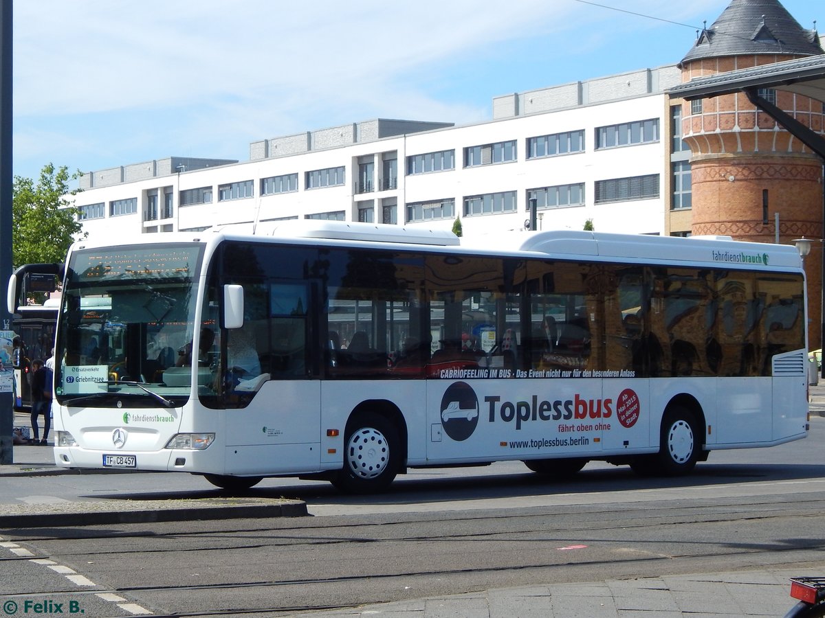 Mercedes Citaro II vom Fahrdienst Brauch aus Deutschland in Potsdam am 07.06.2016