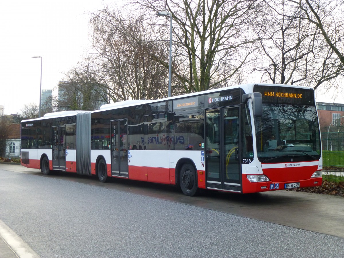 Mercedes Citaro II G  Hochbahn , Hamburg ZOB 18.01.2014