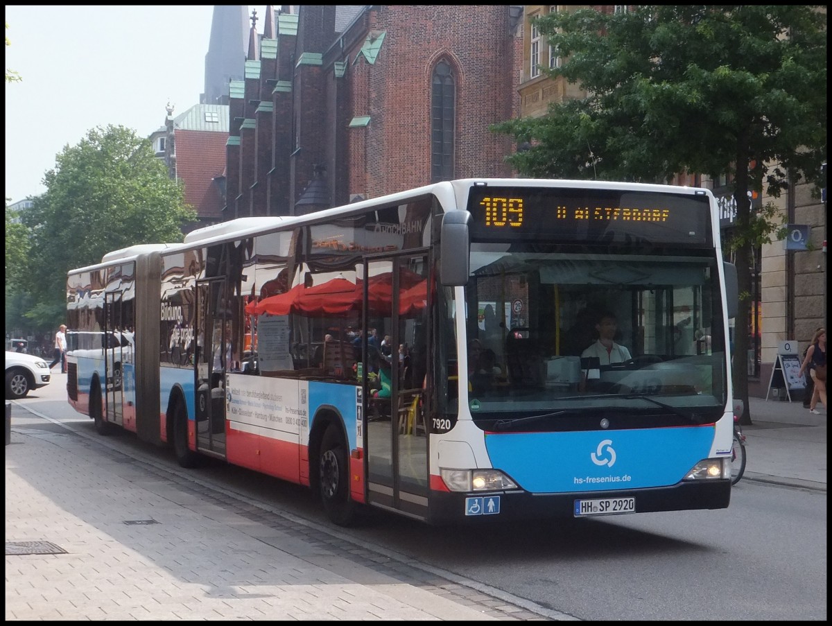 Mercedes Citaro II der Hamburger Hochbahn AG in Hamburg am 25.07.2013