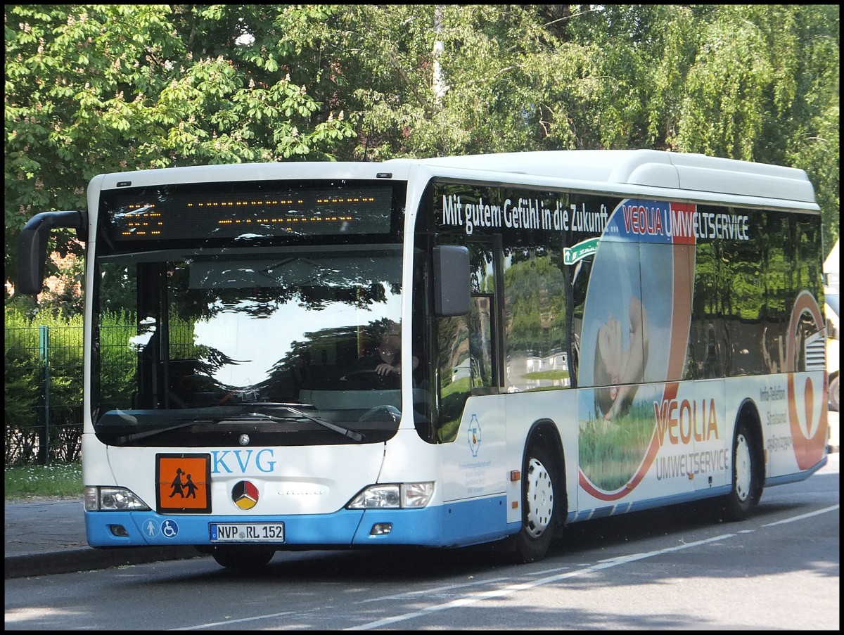 Mercedes Citaro II der Kraftverkehrsgesellschaft mbH Ribnitz-Damgarten in Stralsund am 12.06.2013