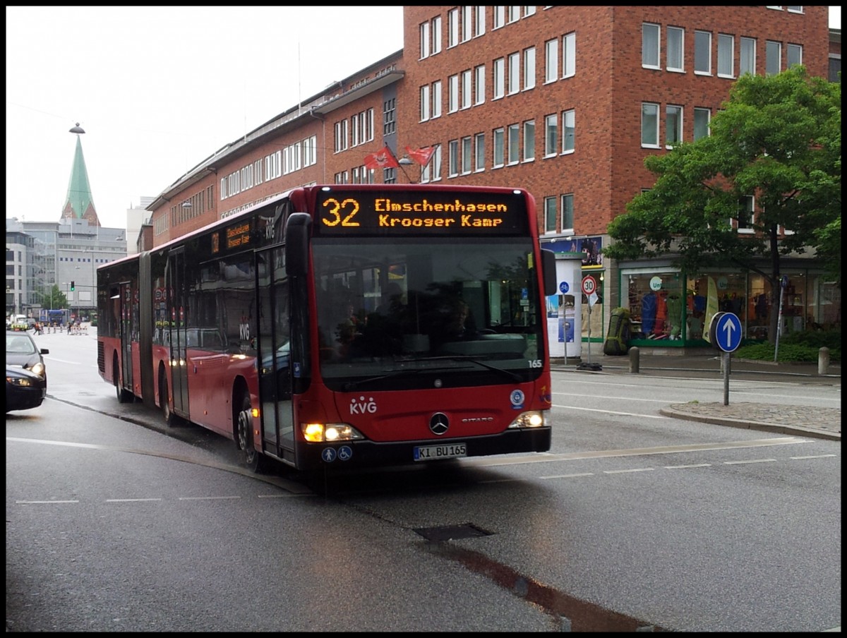 Mercedes Citaro II der KVG in Kiel am 27.06.2013