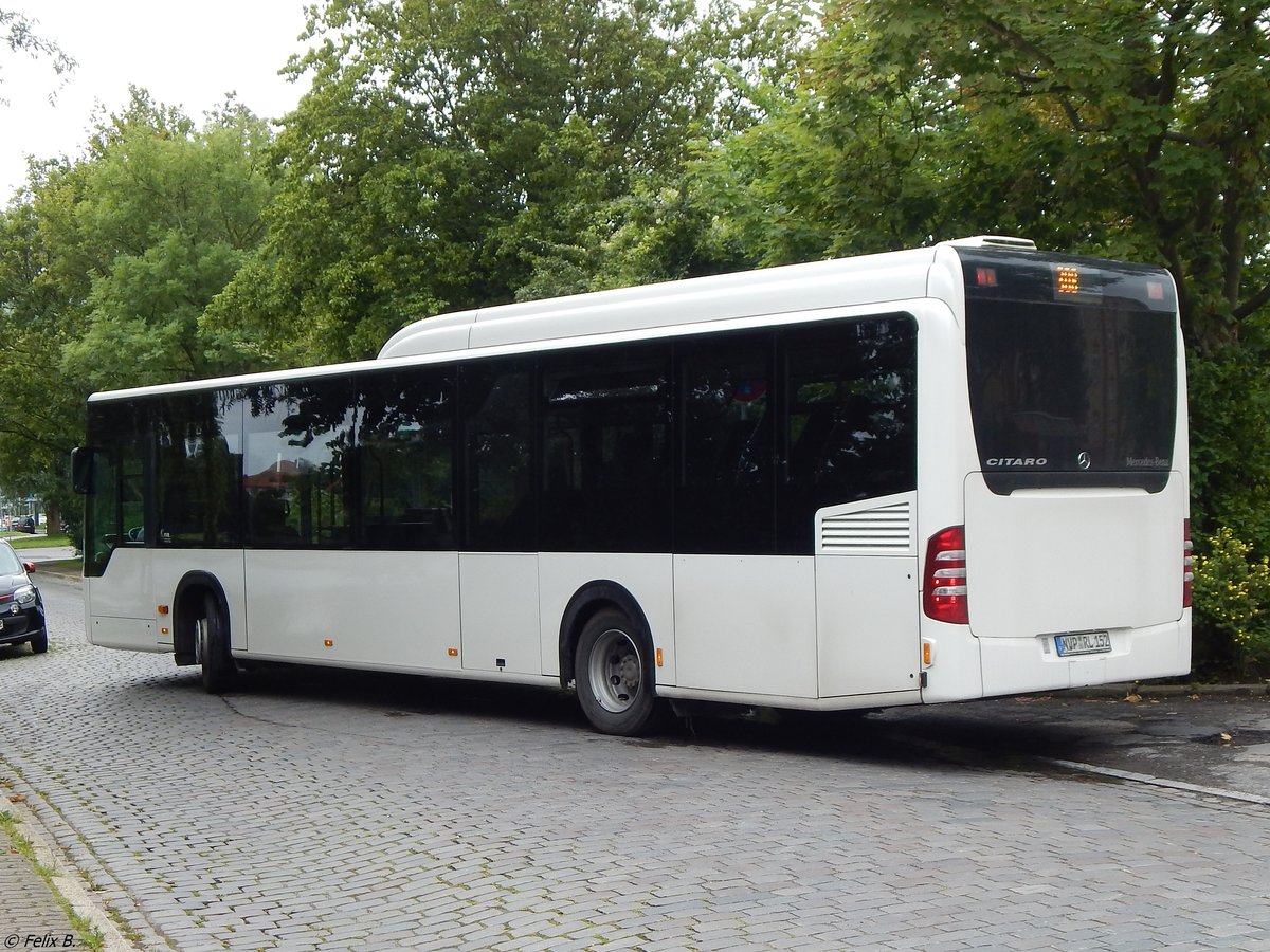 Mercedes Citaro II LE Ü der VVR in Stralsund am 21.07.2017