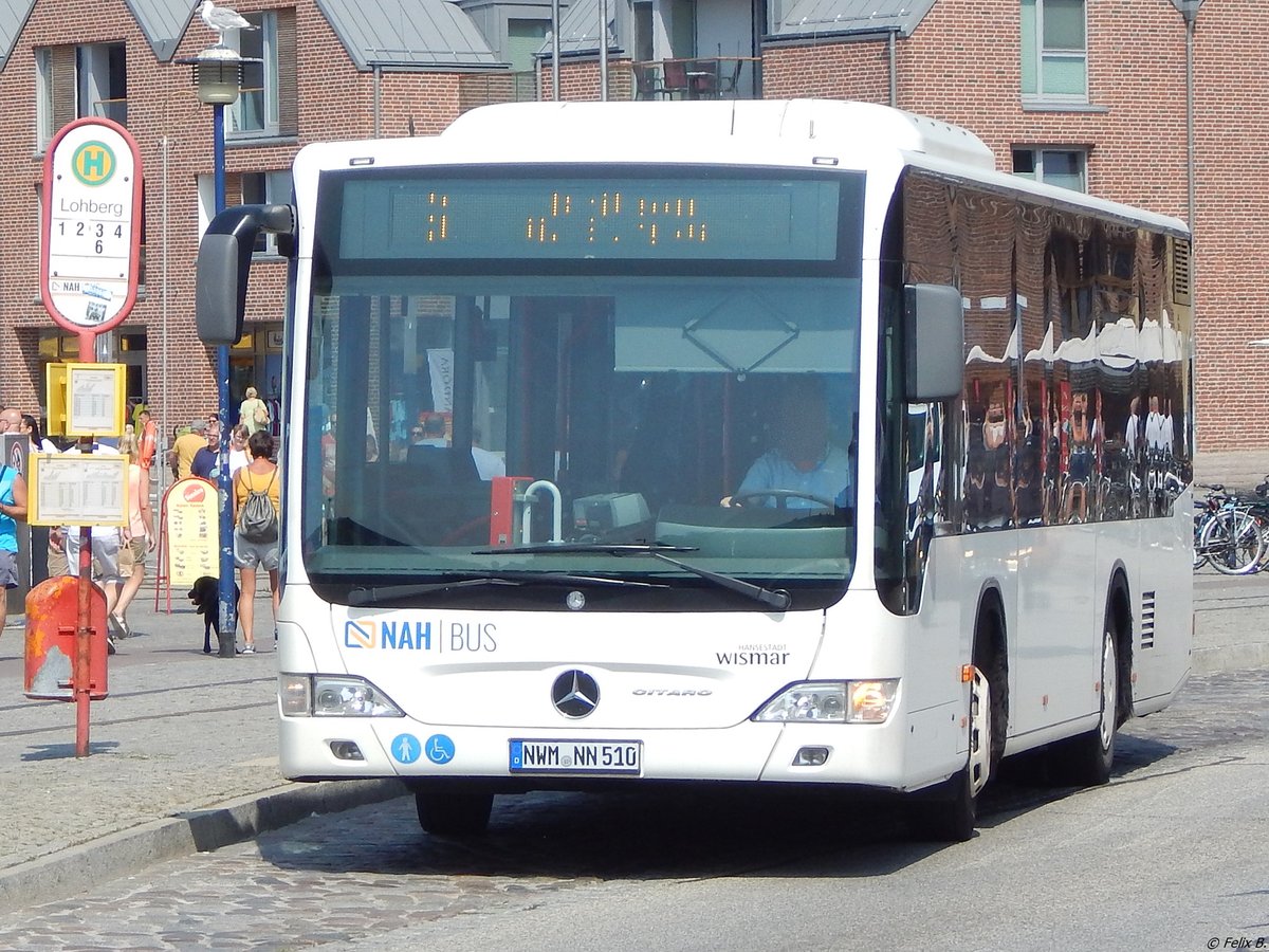 Mercedes Citaro II von Nahbus in Wismar am 09.08.2018