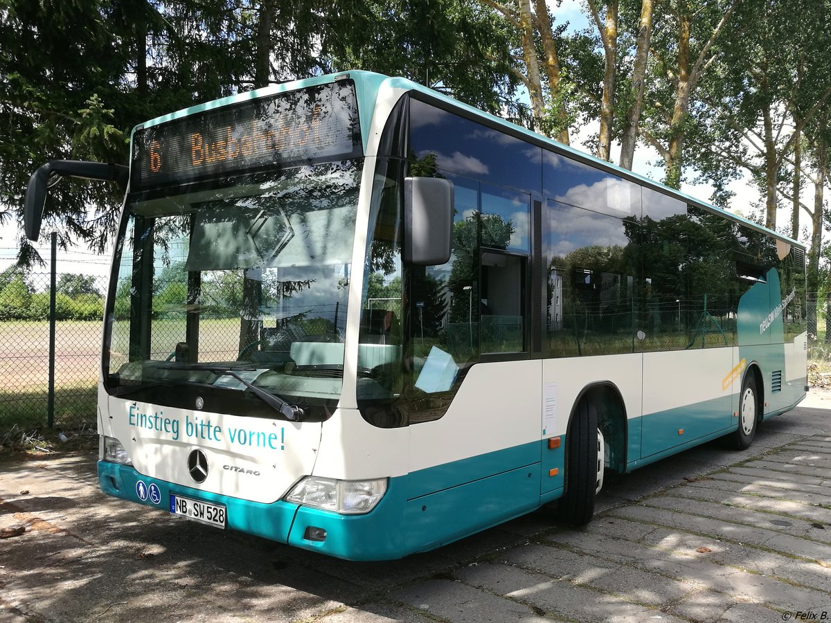 Mercedes Citaro II der Neubrandenburger Verkehrsbetriebe in Neubrandenburg am 17.08.2017