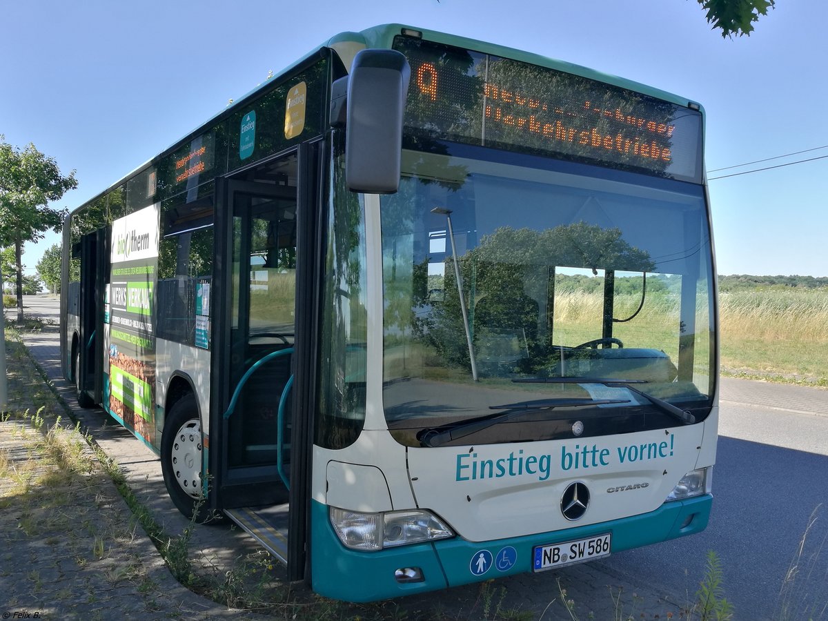 Mercedes Citaro II der Neubrandenburger Verkehrsbetriebe in Neubrandenburg am 07.07.2018