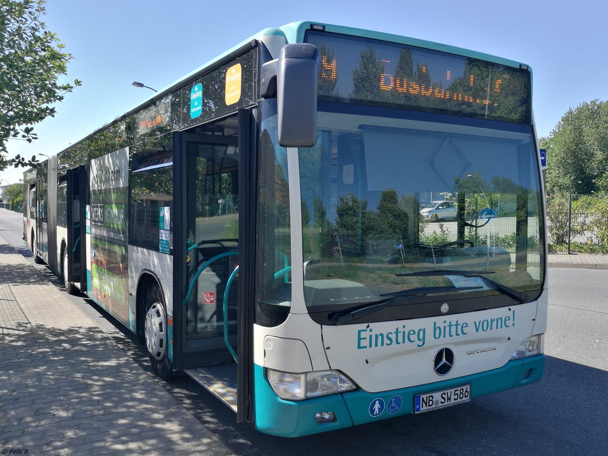 Mercedes Citaro II der Neubrandenburger Verkehrsbetriebe in Neubrandenburg am 07.07.2018