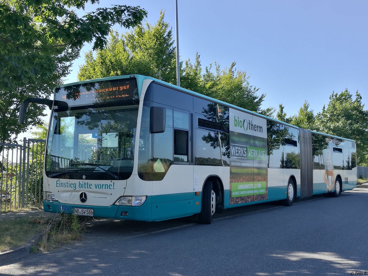 Mercedes Citaro II der Neubrandenburger Verkehrsbetriebe in Neubrandenburg am 07.07.2018