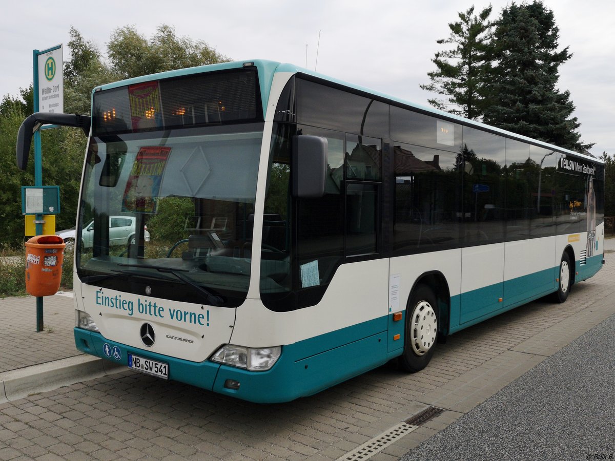 Mercedes Citaro II der Neubrandenburger Verkehrsbetriebe in Neubrandenburg am 28.08.2018