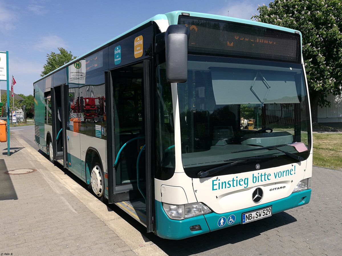 Mercedes Citaro II der Neubrandenburger Verkehrsbetriebe in Neubrandenburg am 10.05.2018