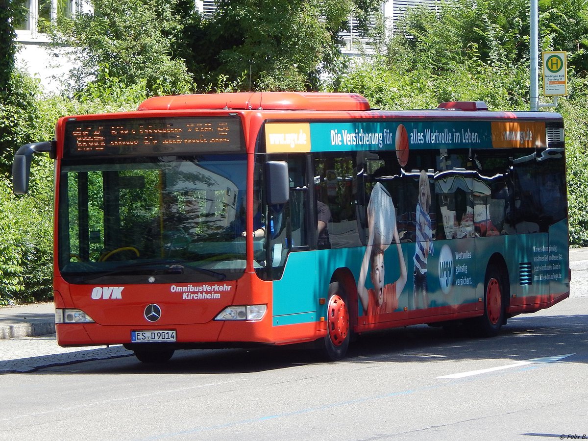 Mercedes Citaro II von Omnibusverkehr Kirchheim in Nürtingen am 20.06.2018