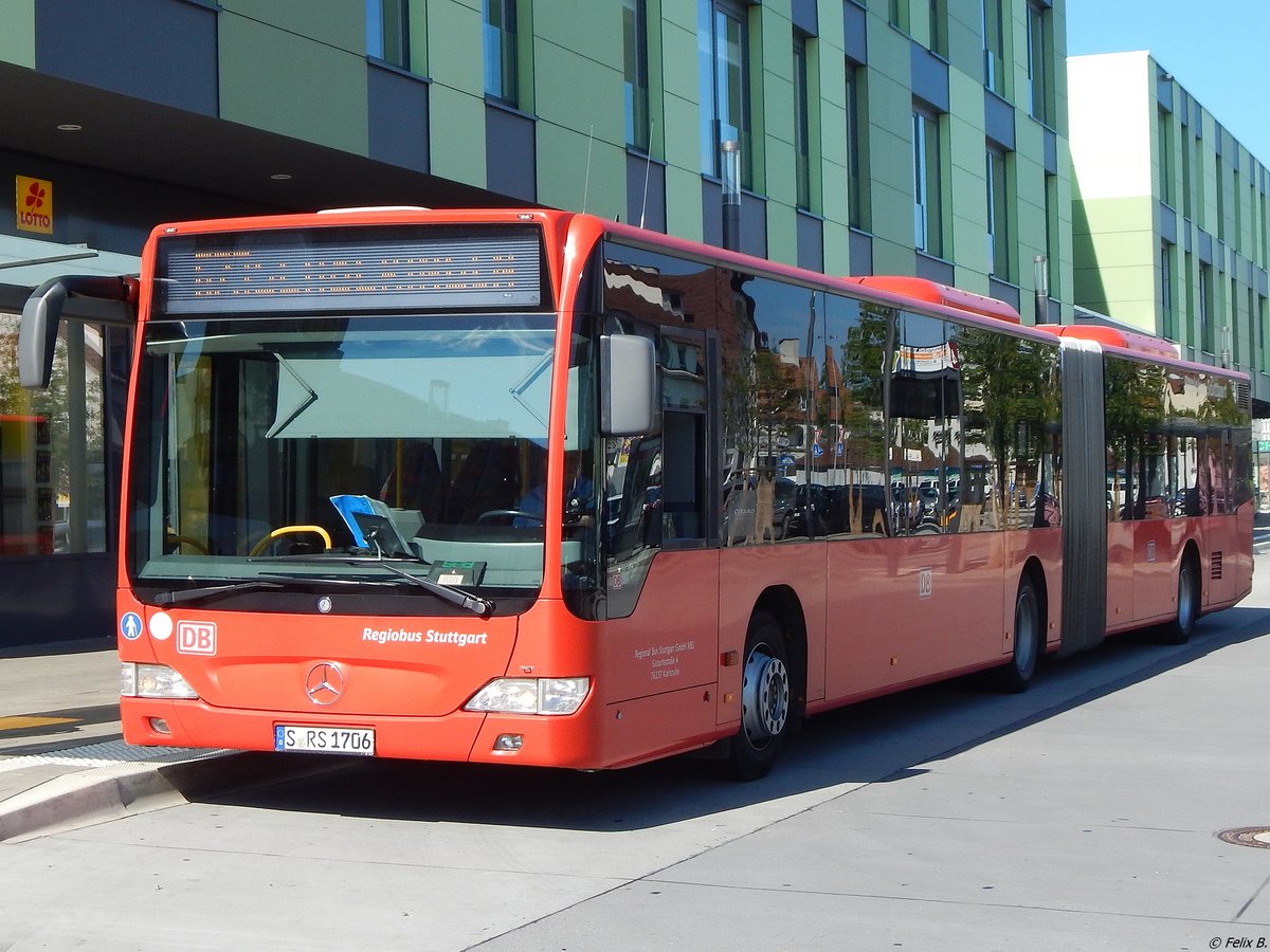 Mercedes Citaro II von Regiobus Stuttgart in Ditzingen am 21.06.2018