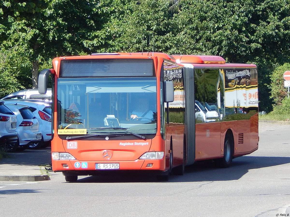 Mercedes Citaro II von Regiobus Stuttgart in Renningen am 21.06.2018