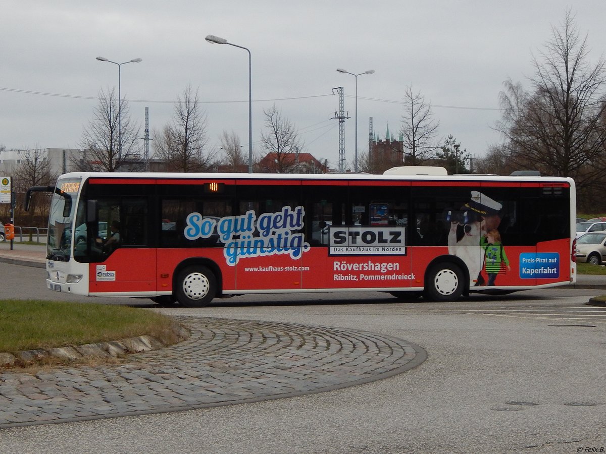 Mercedes Citaro II von Regionalbus Rostock in Rostock am 25.01.2018