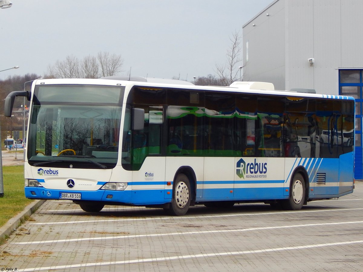 Mercedes Citaro II von Regionalbus Rostock in Rostock am 25.01.2018
