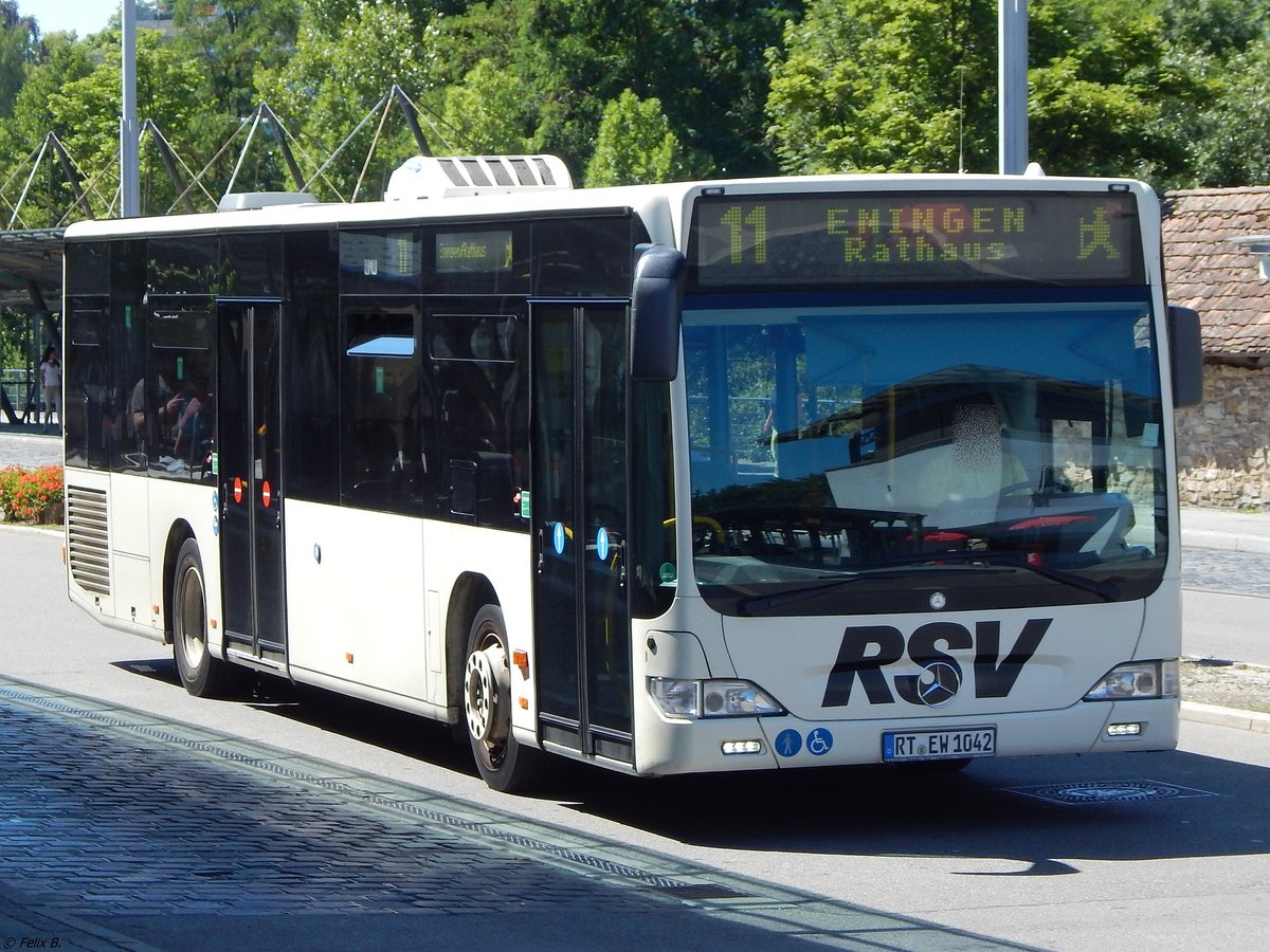 Mercedes Citaro II der Reutlinger Stadtverkehrsgesellschaft in Reutlingen am 20.06.2018