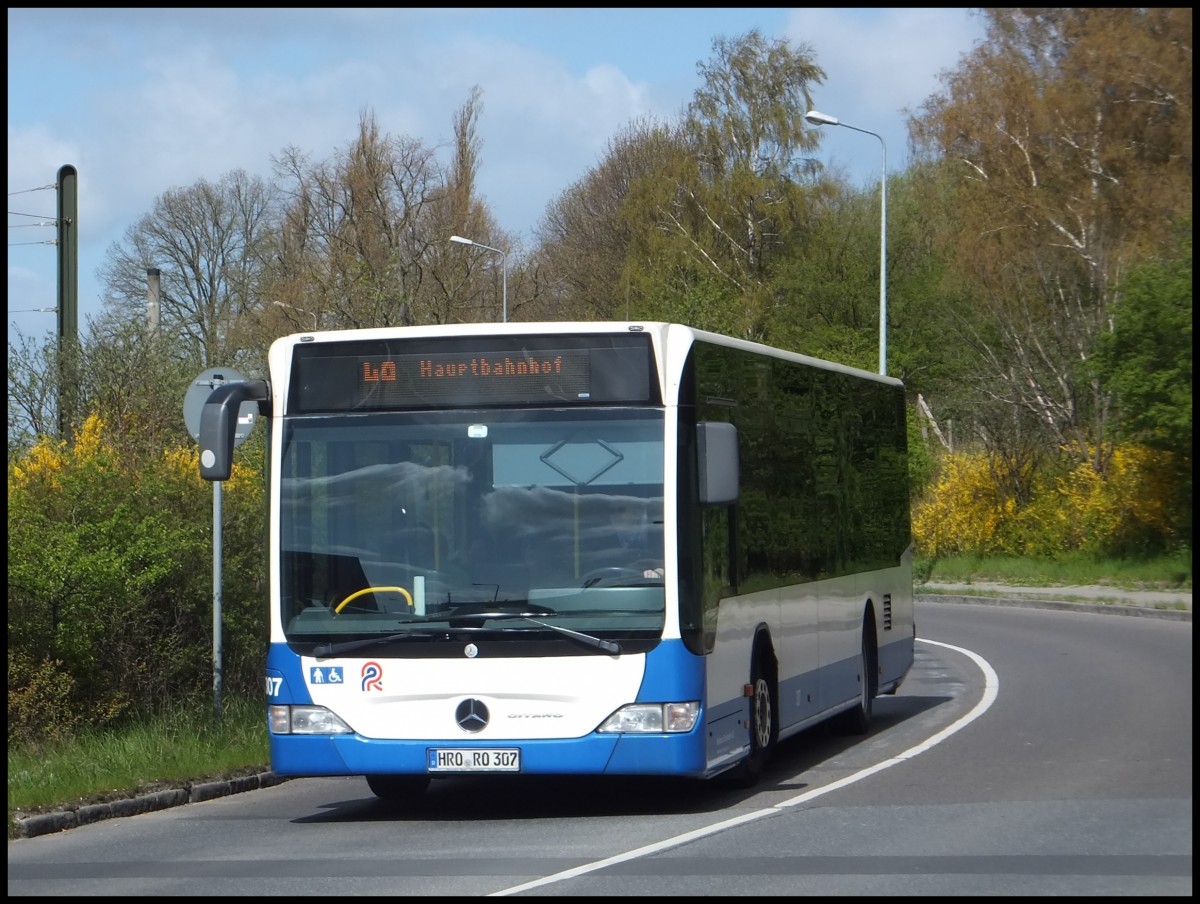 Mercedes Citaro II der Rostocker Straenbahn AG in Rostock am 13.04.2014