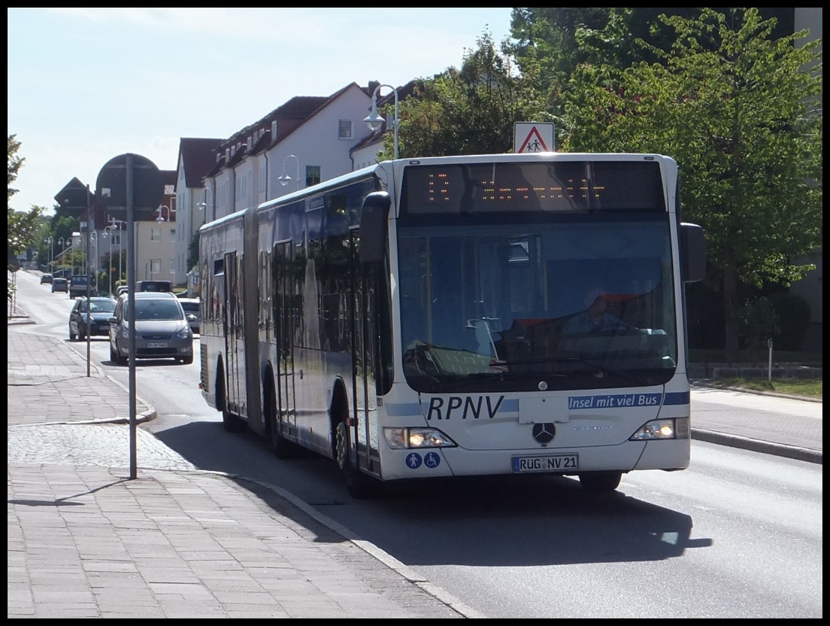 Mercedes Citaro II der RPNV in Sassnitz am 10.06.2013